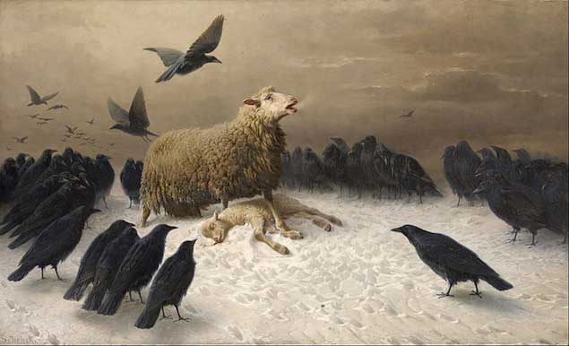 August Friedrich Schenck, Angoisse, 1878