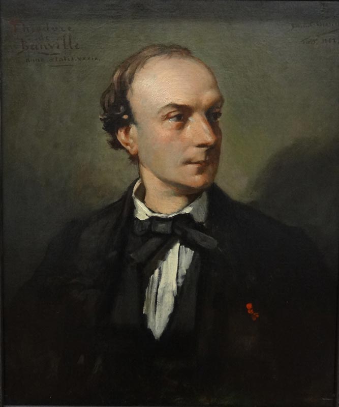 Bénédict Masson, Portrait de Théodore de Banville, 1862