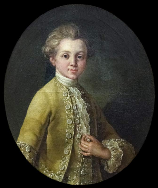 Cazes fils, Portrait d'André Chenier, 1773