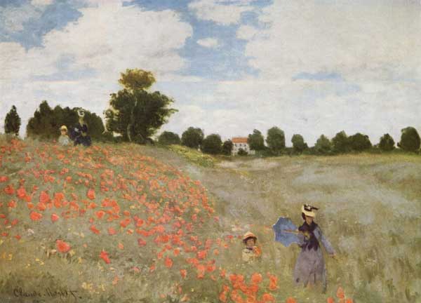 Claude Monet, Les Coquelicots, 1873