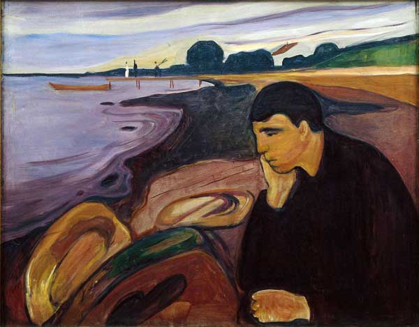 Edvard Munch, Mélancolie, 1894