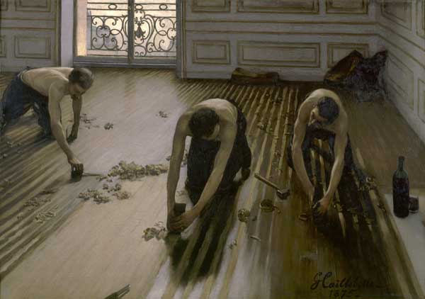 Gustave Caillebotte, Les Raboteurs de parquet, 1875