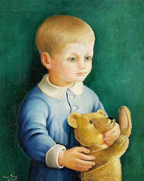 Ilona Singer, Un garcon avec un nounours, 1927