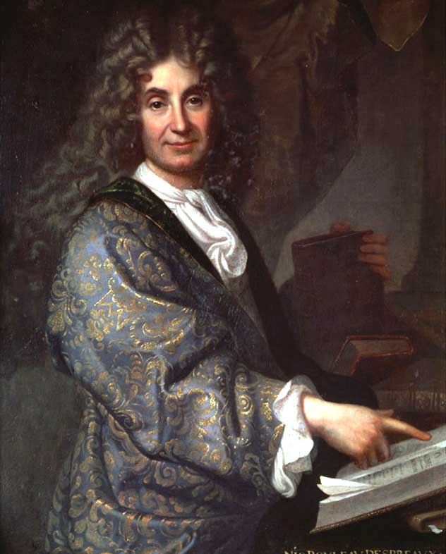 Jean-Baptiste Santerre, Portrait de Nicolas Boileau, 1678