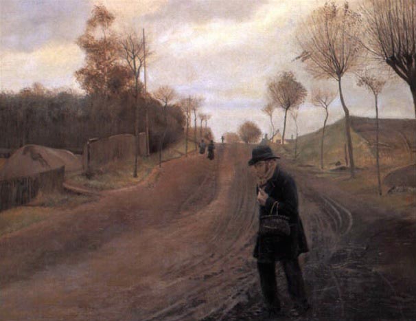 Laurits Andersen Ring, Route à Naestved, 1890 Laurits Andersen Ring, Route à Naestved, 1890