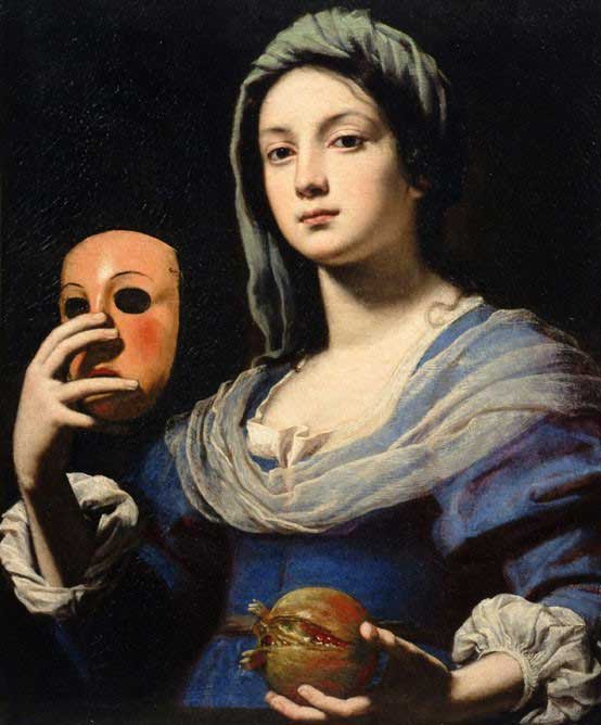 Lorenzo Lippi, La femme au masque, 1640