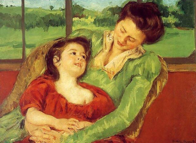 Mary Cassatt, Mère et enfant, 1902