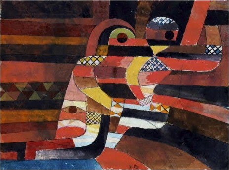 Paul Klee, Les amants, 1920