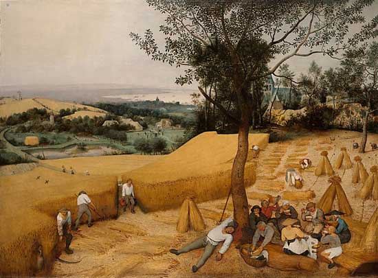 Pieter Bruegel, Les Moissonneurs, 1565