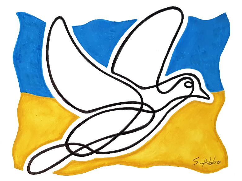 Sebastian Abbo, Freedom for Ukraine, 2022