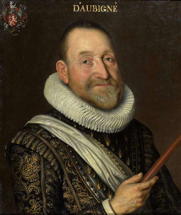 Portrait de Théodore Agrippa d’Aubigné, 1622