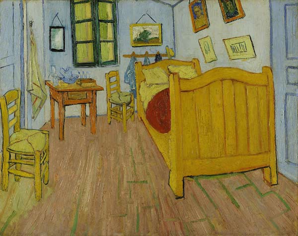 Vincent Van Gogh, La chambre à Arles, 1888